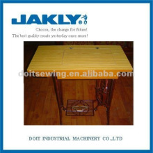 Mesa de cajón de la máquina de coser doméstica JA2-2 con soporte completo de hierro fundido